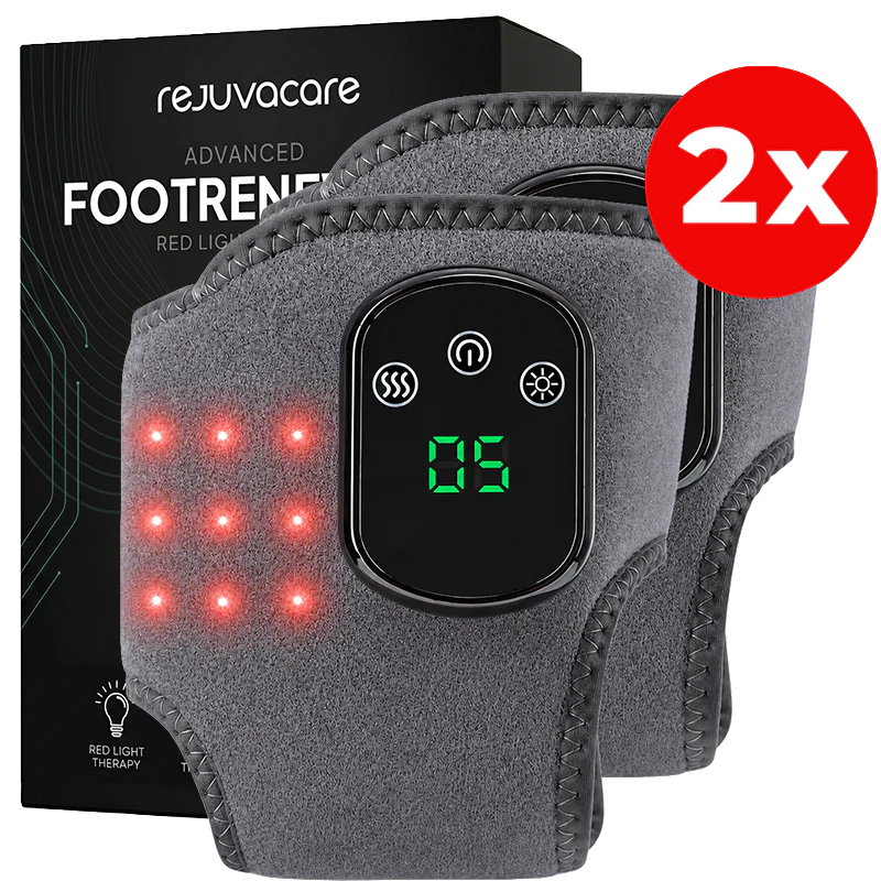 2x RejuvaCare Foot Renew Red Light Therapy (SF-FTR-EDE-d0)